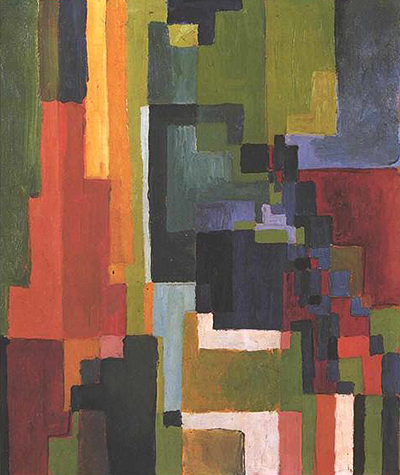 Colourful Shapes I August Macke